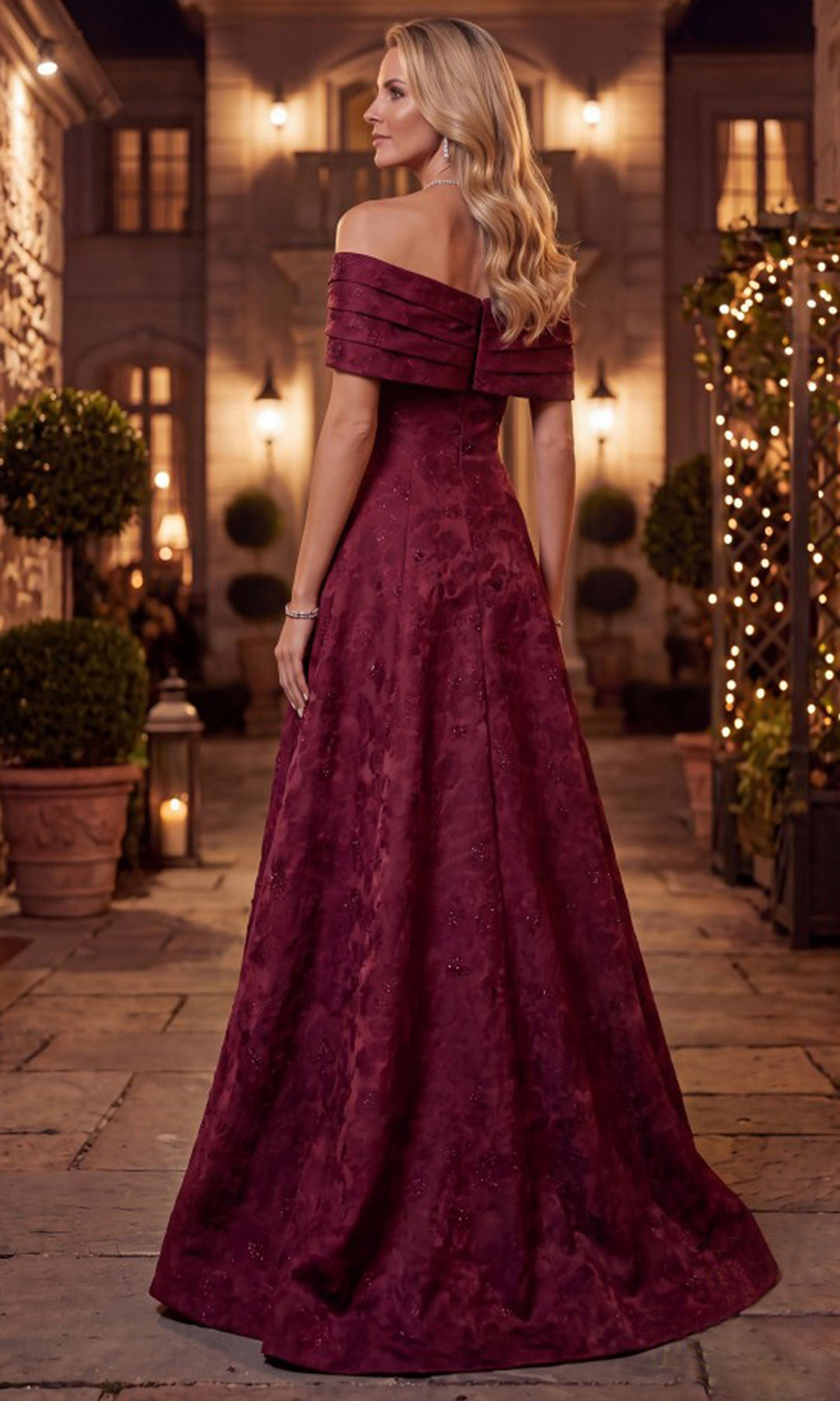 Terani Couture 262M7299 A Line  Dress