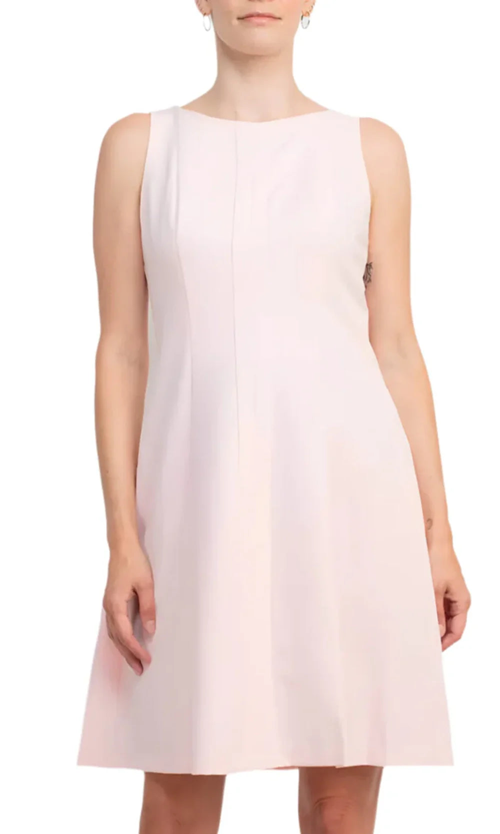 T Tahari THF94025 - Bateau Neck Elegant Short Dress Homecoming Dresses