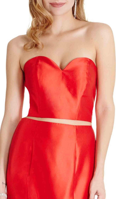 Two Piece Sweetheart Mermaid Evening Dress Dress