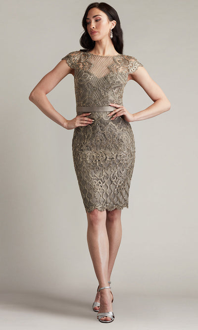 Tadashi Shoji BJK18795M - Embroidered Sheath Dress Special Occasion Dresses