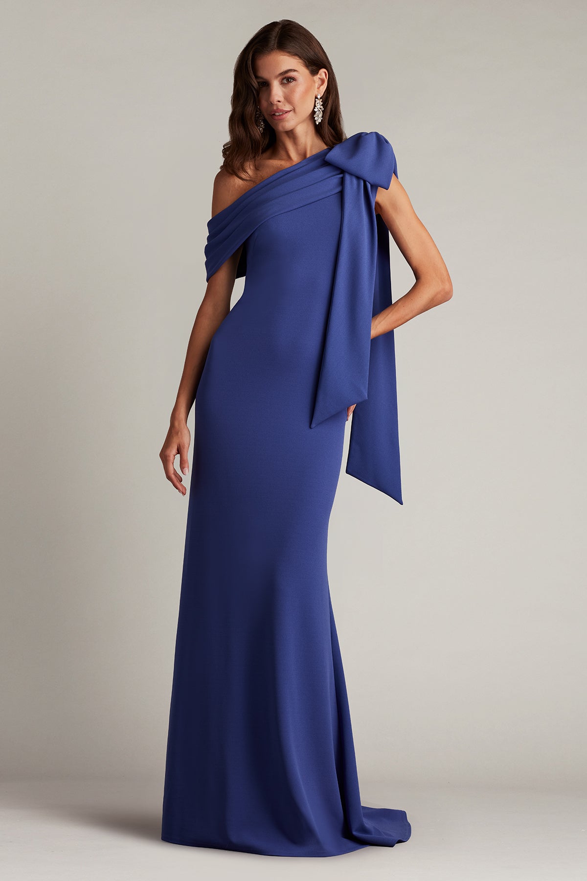 Tadashi Shoji ALG18371L - Bow Accent Evening Dress