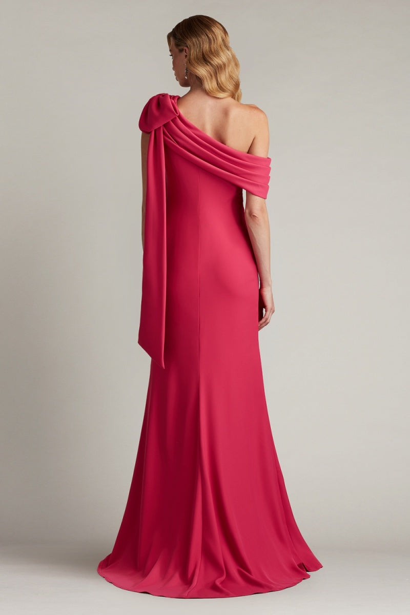 Tadashi Shoji ALG18371L - Bow Accent Evening Dress