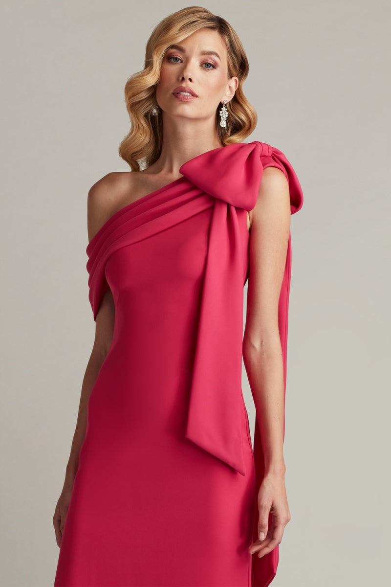 Tadashi Shoji ALG18371L - Bow Accent Evening Dress