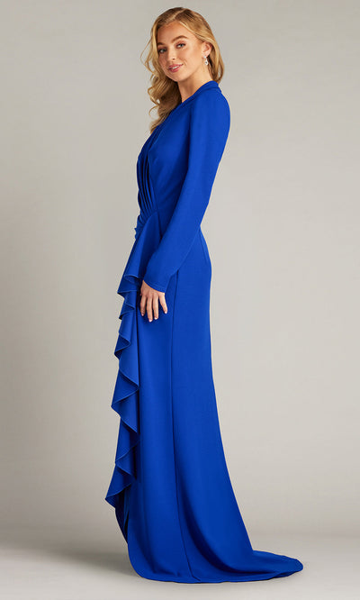 Tadashi Shoji BOS23357L - Long Sleeve V-Neck Gown Special Occasion Dresses