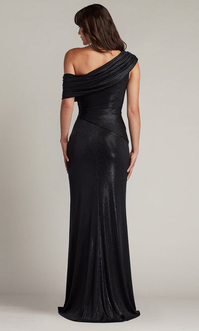 Tadashi Shoji BSJ20181L - Leary Asymmetrical Draped One-Shoulder Gown Special Occasion Dresses