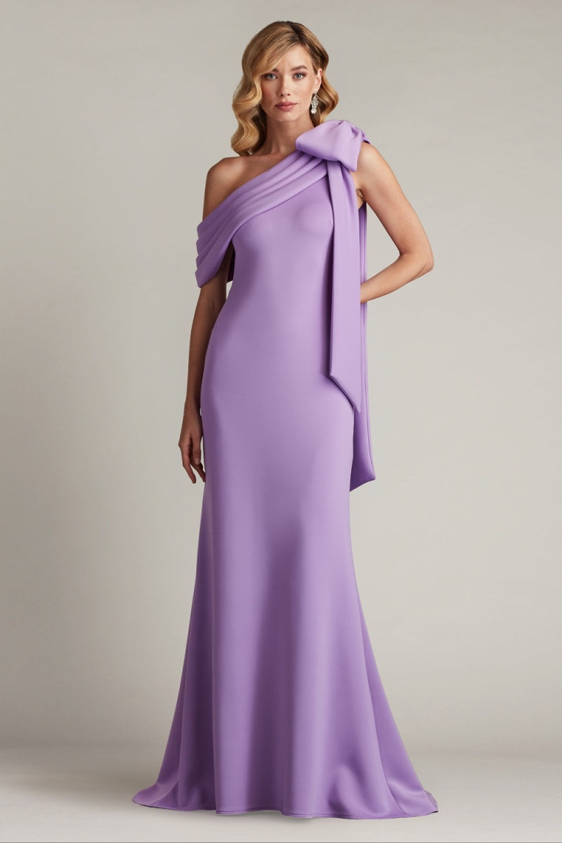 Tadashi Shoji ALG18371L - Bow Accent Evening Dress