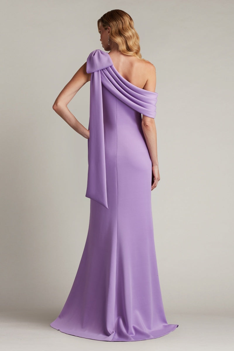 Tadashi Shoji ALG18371L - Foldover Off Shoulder Evening Gown