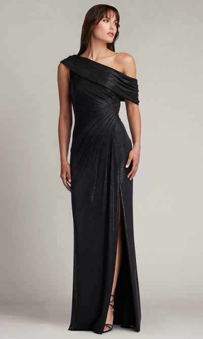 Tadashi Shoji BSJ20181L - Leary Asymmetrical Draped One-Shoulder Gown Special Occasion Dresses