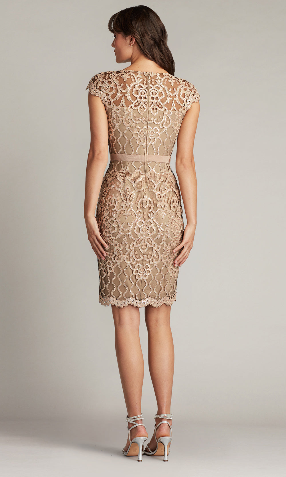 Tadashi Shoji BJK18795M - Embroidered Sheath Dress Special Occasion Dresses