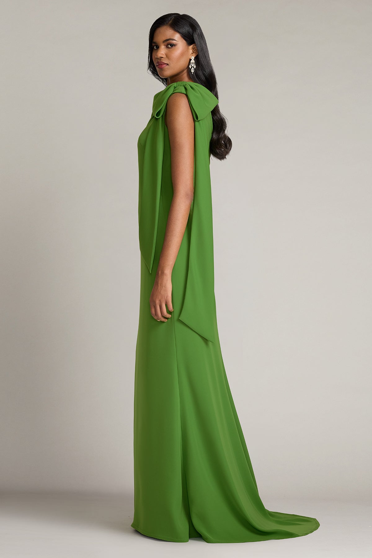 Tadashi Shoji ALG18371L - Bow Accent Evening Dress