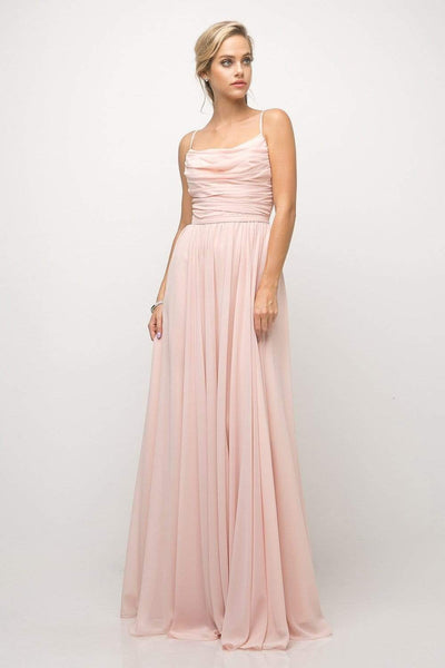 Ladivine UR136 - Sleeveless Square Neckline Empire Prom Dress