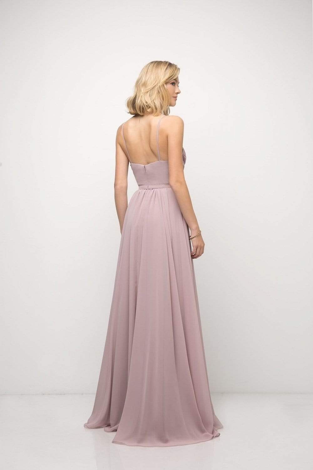 Ladivine UR136 - Sleeveless Square Neckline Empire Prom Dress