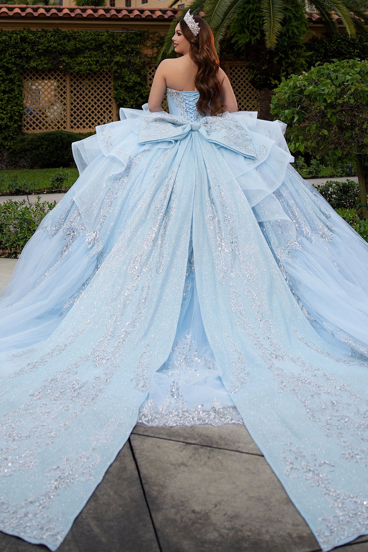 Vizcaya by Mori Lee 4080065 - Jeweled Sweetheart Tulle Quinceanera Gown