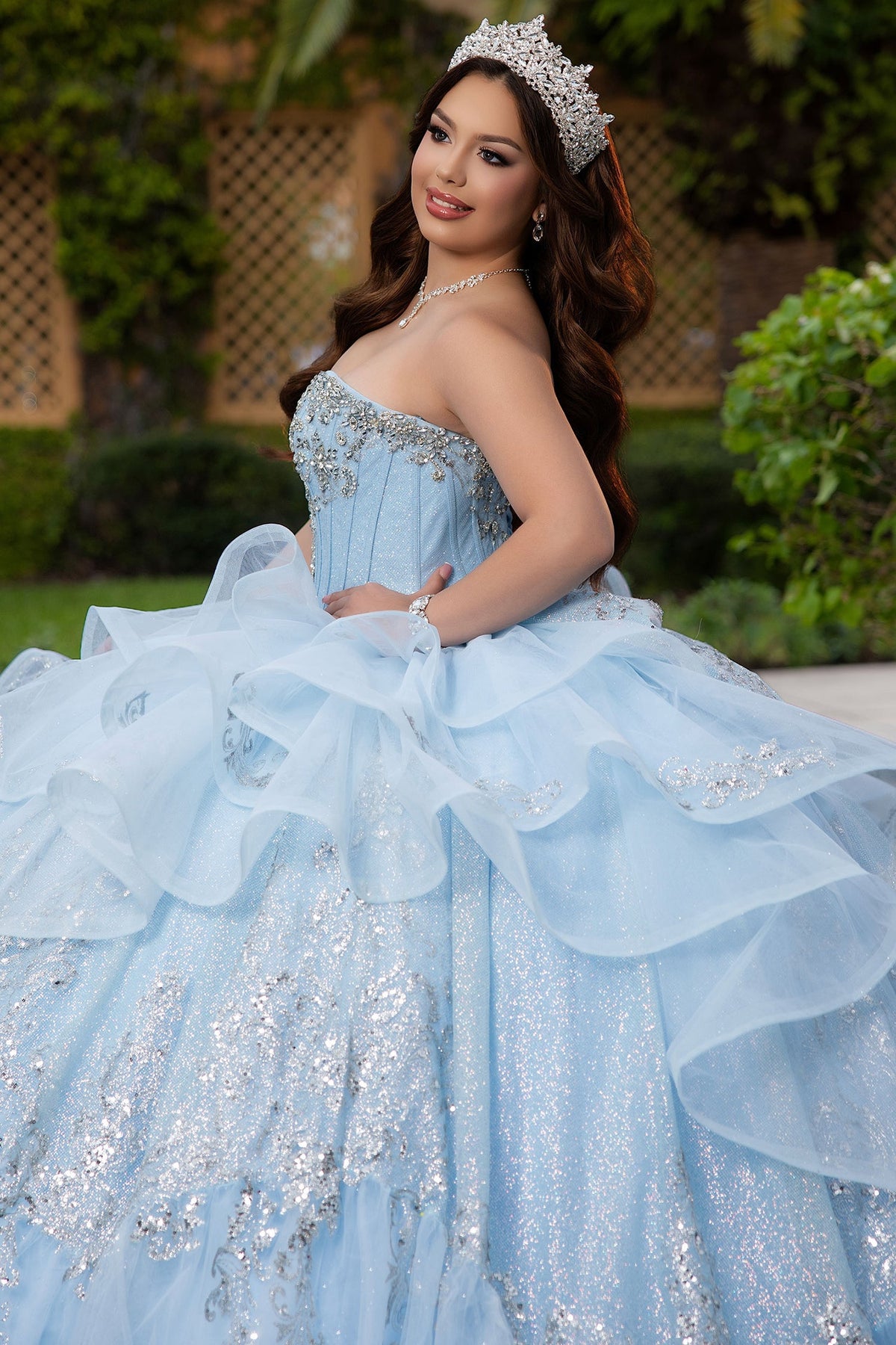 Vizcaya by Mori Lee 4080065 - Jeweled Sweetheart Tulle Quinceanera Gown
