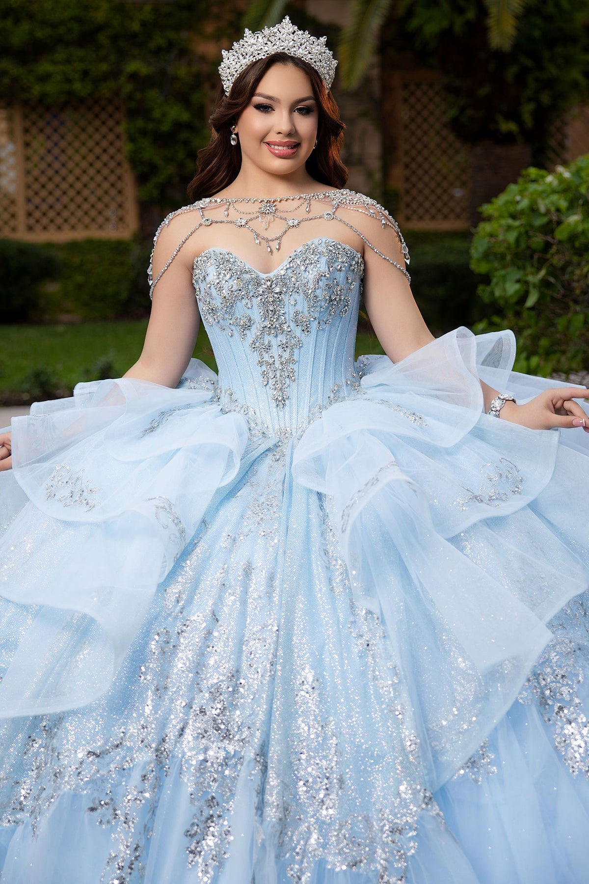 Vizcaya by Mori Lee 4080065 - Jeweled Sweetheart Tulle Quinceanera Gown