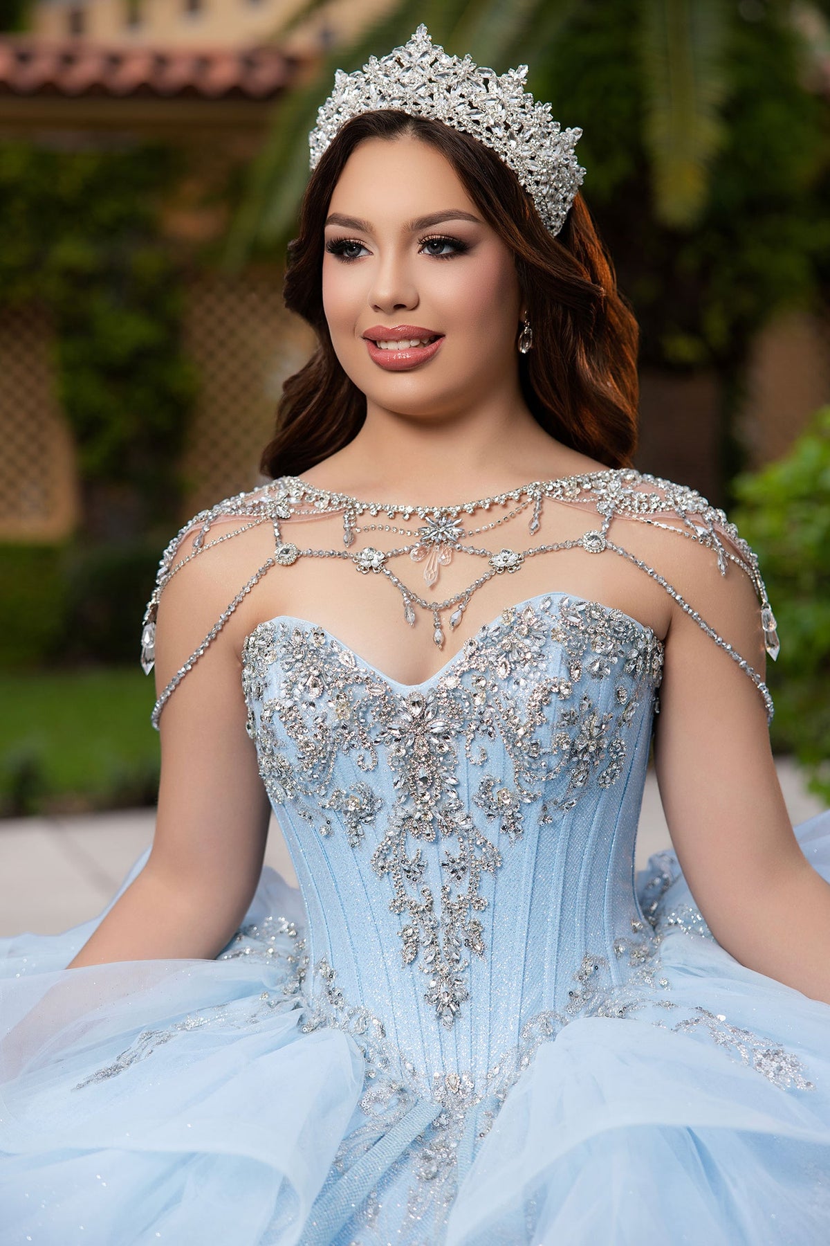 Vizcaya by Mori Lee 4080065 - Jeweled Sweetheart Tulle Quinceanera Gown