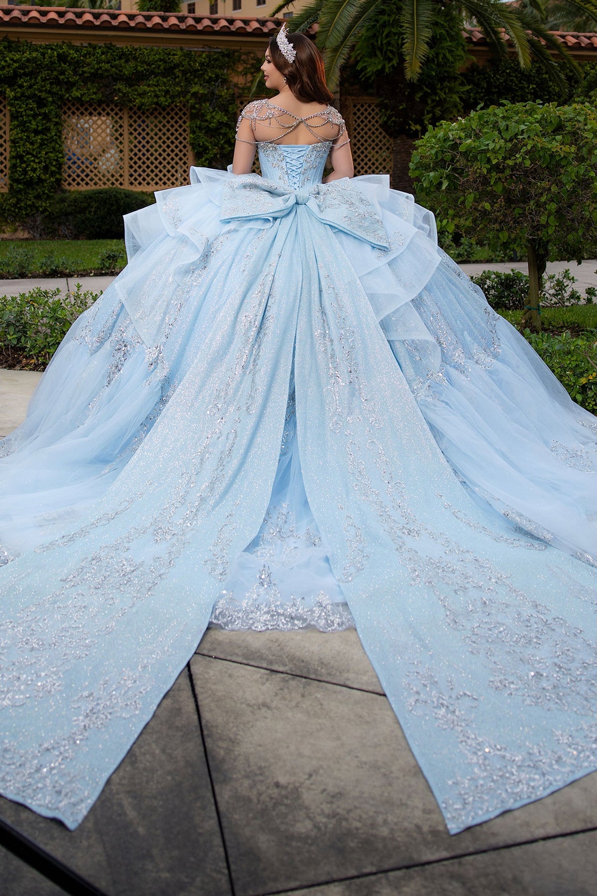 Vizcaya by Mori Lee 4080065 - Jeweled Sweetheart Tulle Quinceanera Gown
