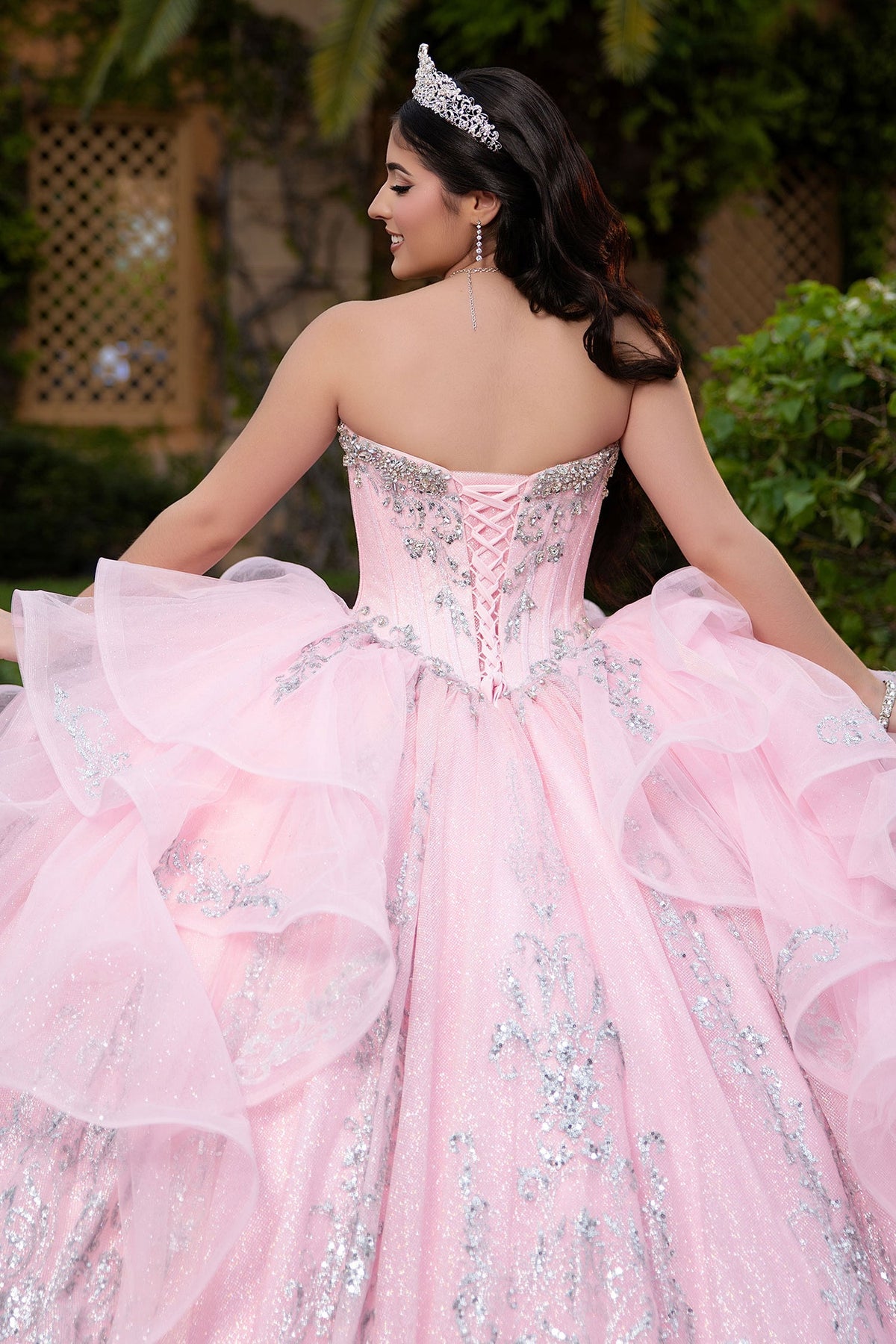 Vizcaya by Mori Lee 4080065 - Jeweled Sweetheart Tulle Quinceanera Gown