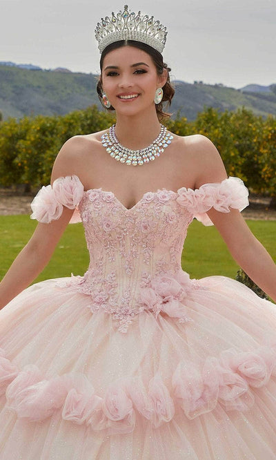 Vizcaya by Mori Lee 89433 - Floral Embellished Quinceanera Ballgown Quinceanera Dresses