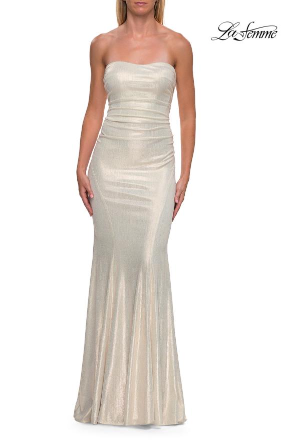 La Femme 33424 - Elegant Floor-Length Sweetheart Gown