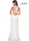 La Femme 27031 - Strappy Sheath Evening Dress