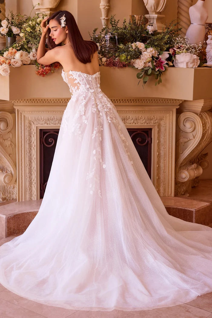Andrea and Leo WL032 - Scattered Applique Bridal Gown