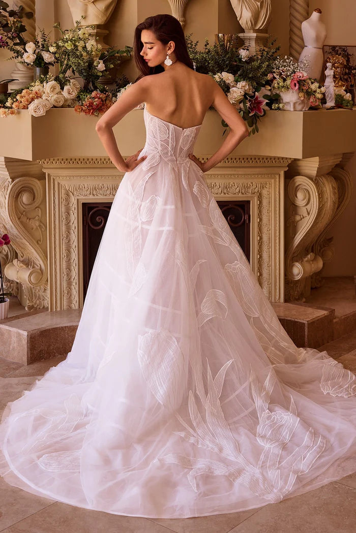 Andrea and Leo WL043 - Tulip Pattern Bridal Gown