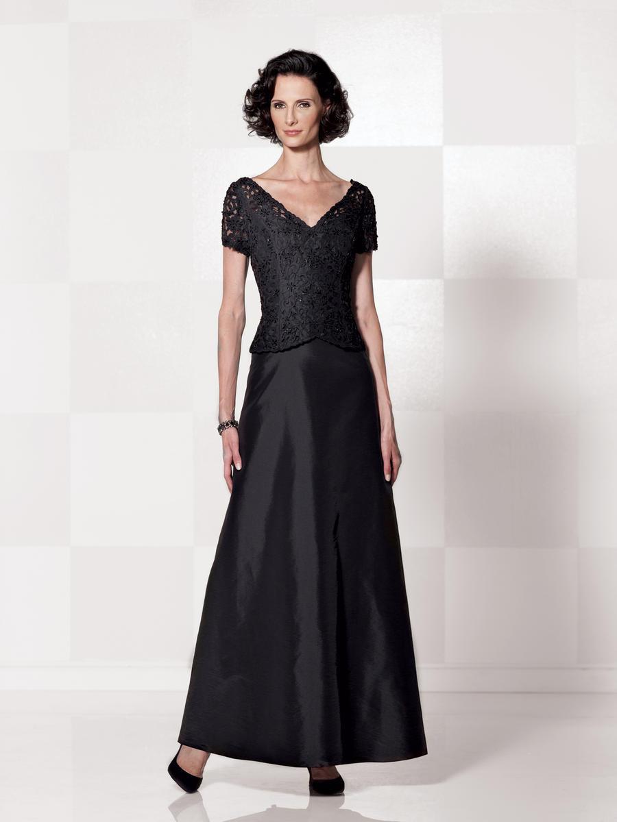 Cameron Blake by Mon Cheri - 114652 Two Piece Dress In Black