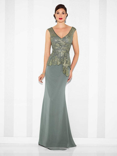 Cameron Blake - 117618 Fit And Flare Gown in Green