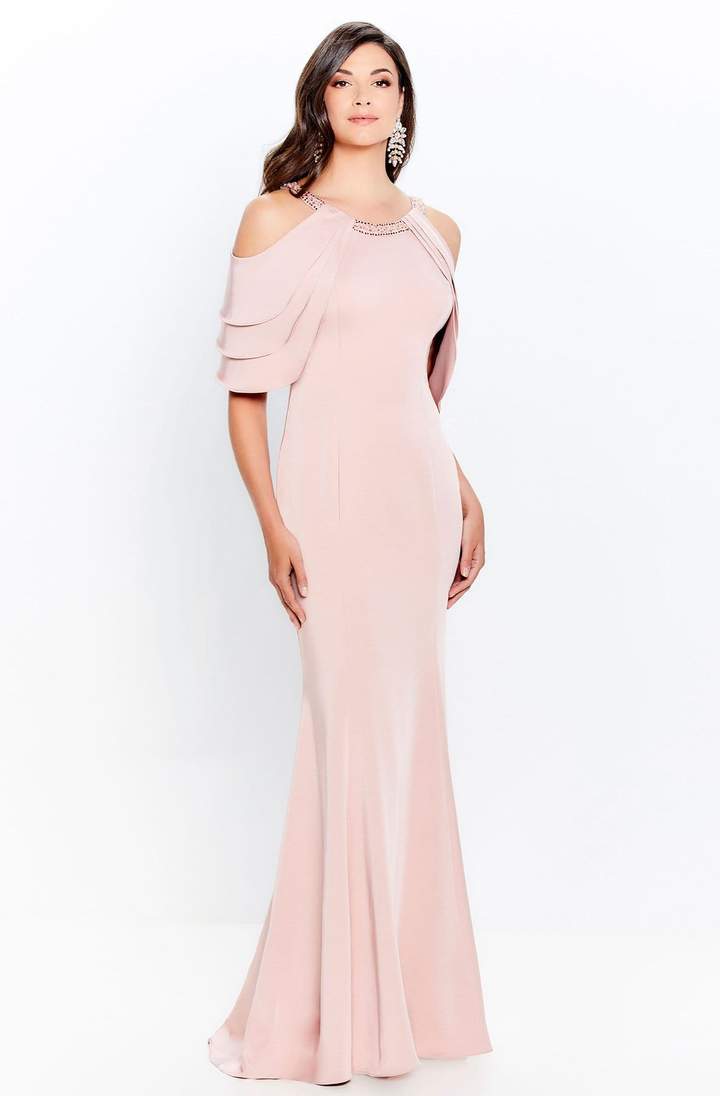 Mon Cheri - 120906 Trumpet Dress In Pink