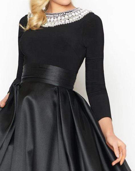 Mac Duggal - Embellished Long Sleeves Ballgown 12093R CCSALE