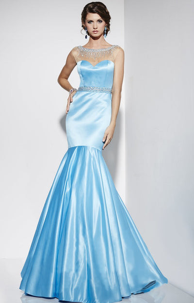 Studio 17 - 12542 Illusion Bateau Mermaid Dress Special Occasion Dress