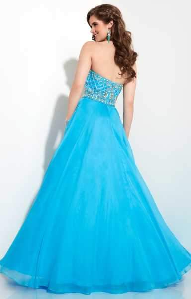 Studio 17 - 12610 Lattice Beaded Sweetheart Chiffon A-Line Gown Special Occasion Dress