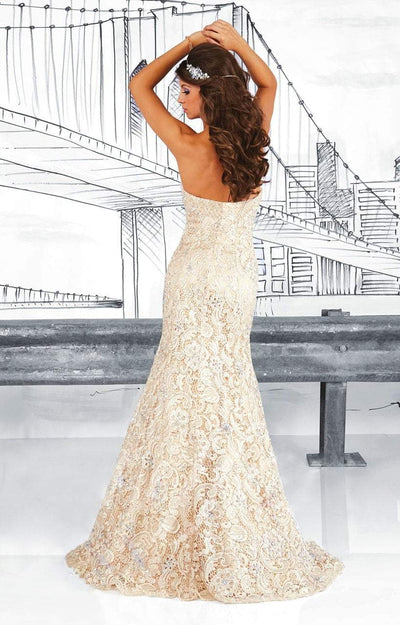 Tiffany Designs - 16043 Strapless Sweetheart Trumpet Gown Special Occasion Dress