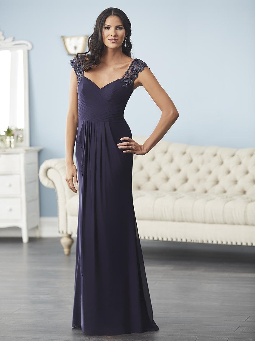Christina Wu Elegance - 17840 Embroidered Lace Sweetheart Sheath Dress Special Occasion Dress