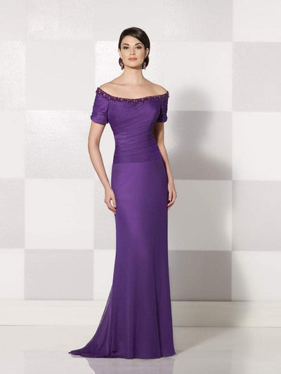 Cameron Blake by Mon Cheri - 214687 Dress in Purple