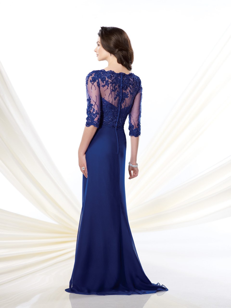 Montage by Mon Cheri - 214941 Dress in Blue