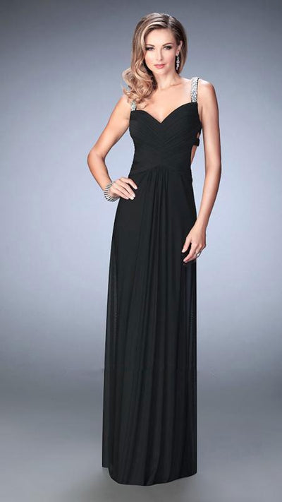 La Femme - Prom Dress 22068, Black