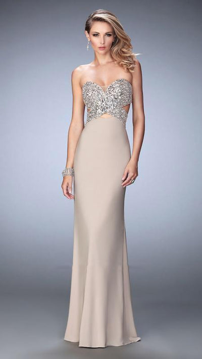 La Femme - 22150 Prom Dress in Neutral