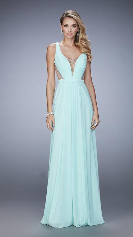 La Femme - Prom Dress 22238 in Green