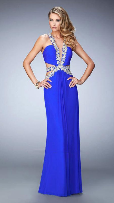 La Femme - Prom Dress 22252, Sapphire Blue