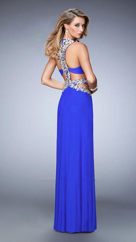 La Femme - Prom Dress 22252, Sapphire Blue