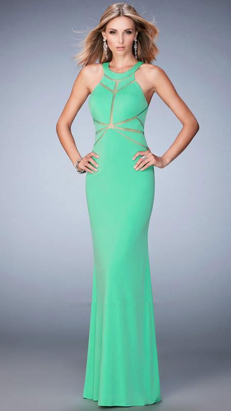 La Femme - Prom Dress 22259, Lime