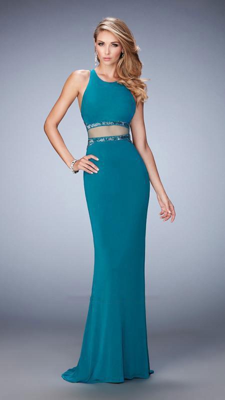 La Femme - Prom Dress 22272 -Green