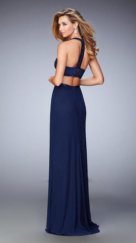 La Femme - Prom Dress 22292 in Blue