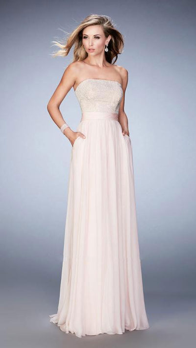 La Femme - Prom Dress 22318, Blush
