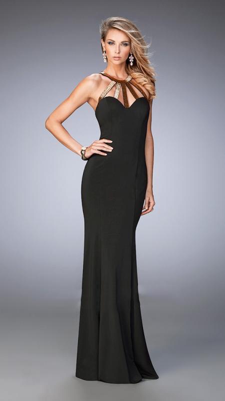 La Femme - Prom Dress 22329, Black