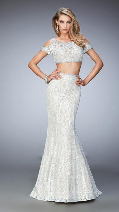 La Femme - Prom Dress 22339-White