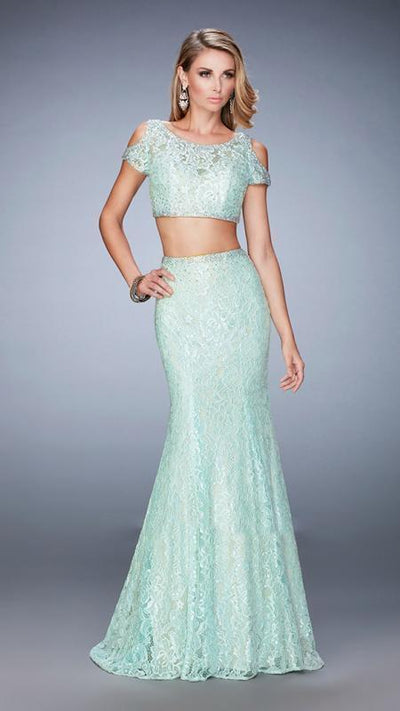 La Femme - Prom Dress 22339-Green