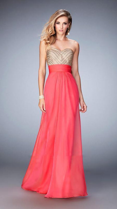 La Femme - Prom Dress 22359 in Red